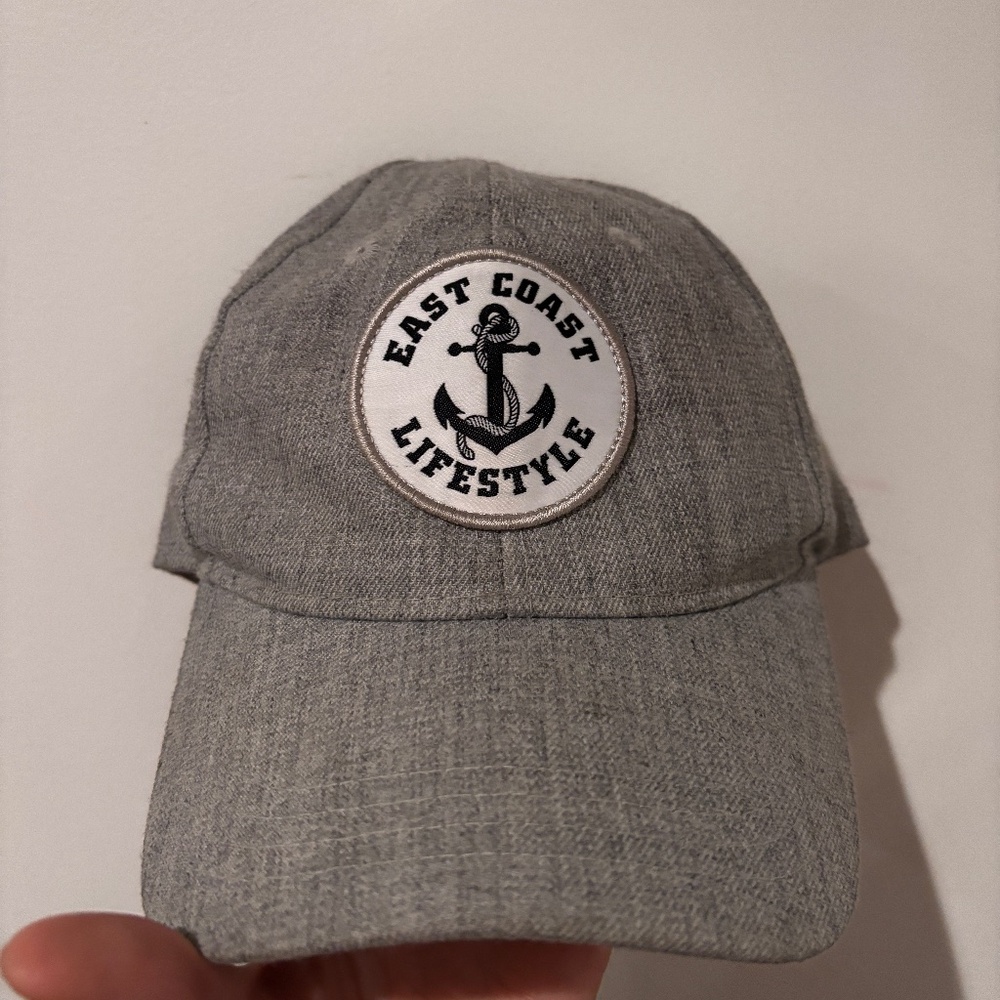 East Coast Lifestyle Gray Baseball Cap